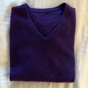 Polo cashmere purple seater